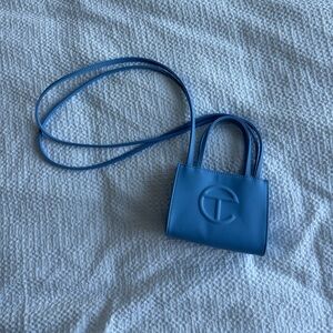 Telfar Small Shopping Bag Cerulean Blue